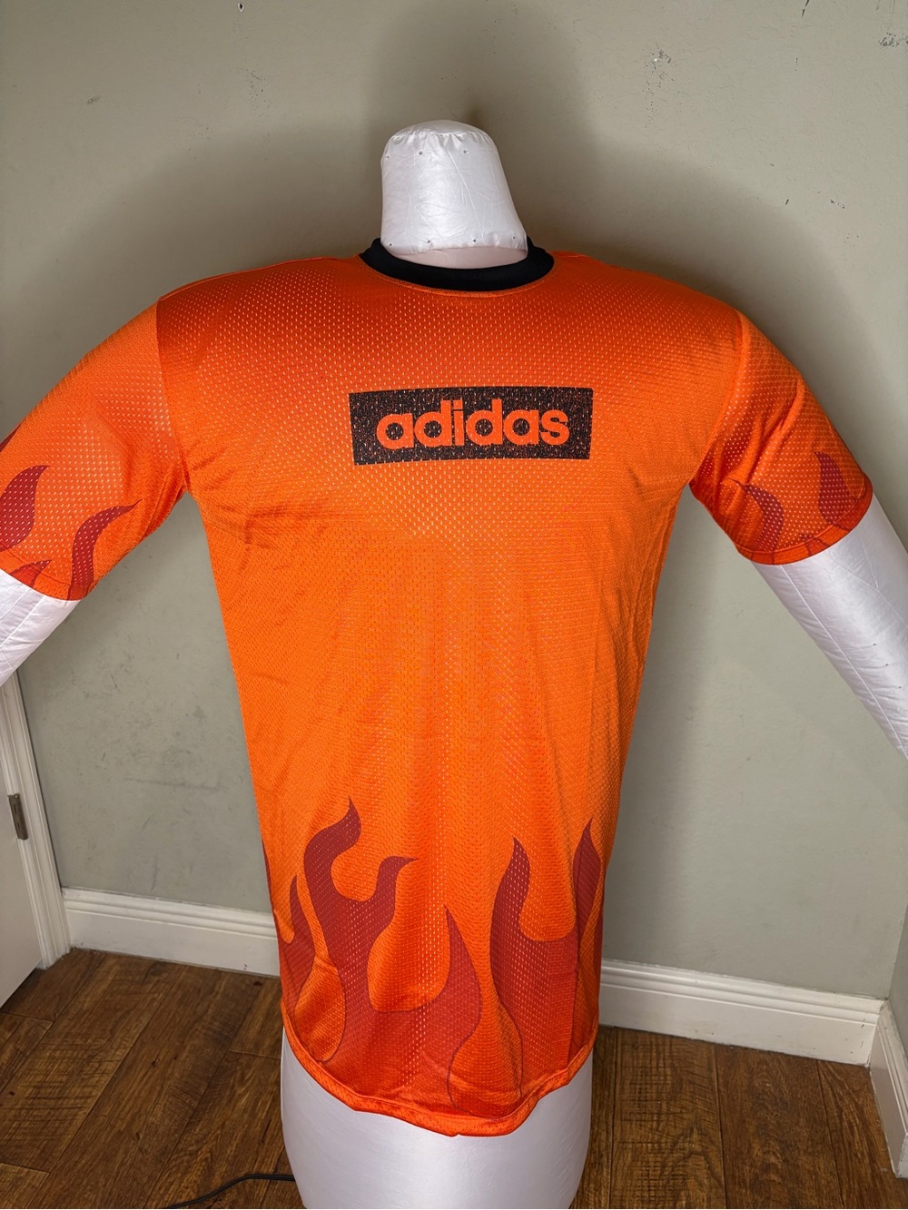 adidas Originals Flames Hockey Dress Women's XL Semi Impact Orange JX7601